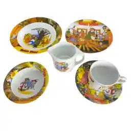 سرویس غذا خوری 6 پارچه کودک مدل رابین هود درجه عالی