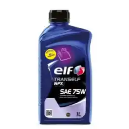 روغن گیربکس دنده دستی الف مدل TRANSELF NFX SAE 75W حجم 1 لیتر