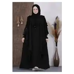 منسوجات تبریک مناسب برای حجاب آستین های بلند و راحت الاستیک با شال روتختی شیک مدل 9016