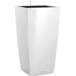 گلدان خودآبرسان لچوزا مدل Cubico Premiume 40