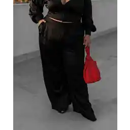 شلوار گشاد مشکی زنانه The Drop توسط @nataliemeansnice