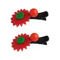 گیره مو دخترانه مدل آفتابگردان مجموعه 2 عددی