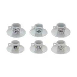 ست فنجان و نعلبکی 12 پارچه موآک مدل P0001