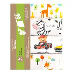 خشک کن کودک رینبو مدل Zoo4 بسته 4 عددی