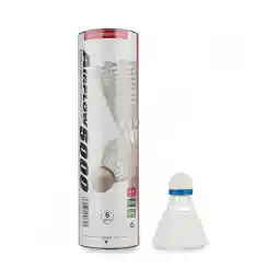 توپ بدمینتون پلاستیکی ویش 5000 بسته 6 عددی DZH | سفید