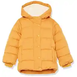 Amazon Essentials Girls and Toddlers' Heavyweight Hooded Puffer Coat, Water-Resistant