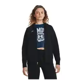 1379497-001 UA Rival Fleece FZ Hood Siyah Bol Kesim Kadın Zip Ceket