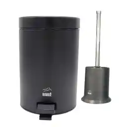 ست سطل زباله و فرچه بهاز کالا مدل kotah 02