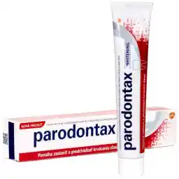 خمیردندان پارادونتکس مدل whitening حجم 80 میلی لیتر