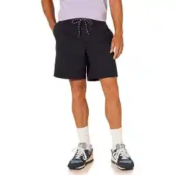 Amazon Essentials Men's 8" Inseam Relaxed-Fit Drawstring Walk Shorts (Available in Plus Size)
