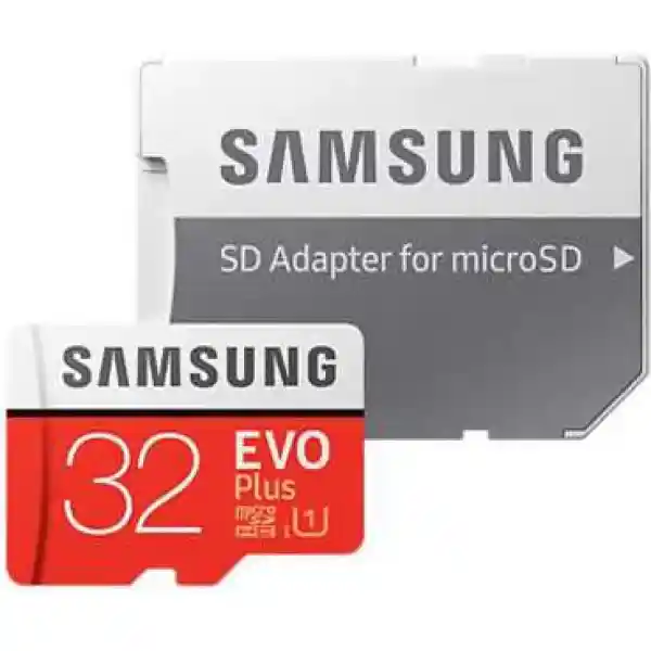 کارت حافظه microSDHC سامسونگ مدل Evo Plus کلاس 10 - ظرفیت 32 گیگابایت به همراه آداپتور SD