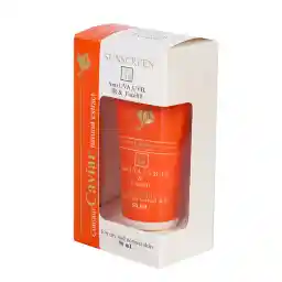 کرم ضد آفتاب بدون رنگ مینو SPF30 مدل خاویار مناسب پوست های خشک و معمولی حجم 50 میلی لیتر