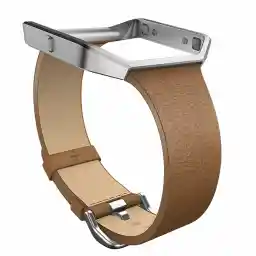 بند مچ بند هوشمند فیت بیت مدل Blaze Slim Leather سایز بزرگ