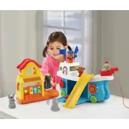 VTech Zoef Zoef Animals - مرکز فعالیت قایق حیوانات - اسباب بازی های آموزشی - اسباب بازی کودک - هدیه - از 1 سال