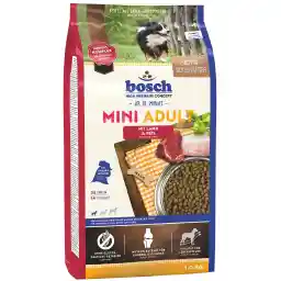 غذای خشک سگ بوش مدل Mini Adult Lamb & Rice وزن 1 کیلوگرم