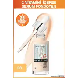 Maybelline New York Super Stay Skin Tint Fondöten - 03