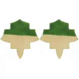 گوشواره فی بی طرح برگ انگور