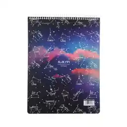 دفتر شطرنجی 100 برگ سم طرح موقعیت ستارگان