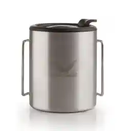 لیوان کوهنوردی اسنوهاک دربدار استیل دوجداره 300 میل SN-M1 ABS | نقره ای