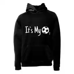 هودی ورزشی فوتبال فشن لاین FTBL 90 | مشکی/سفید