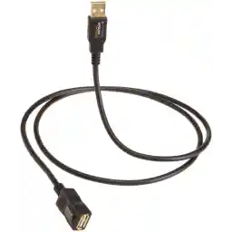 Amazon Basics USB-A 2.0 Extension Cable, for Printer, Mouse or Keyboard, Male to Female, 480Mbps Transfer Speed, 2.9 meters, Black