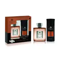 Yardley Gentleman Legacy Perfumed Gift Set - Eau De Parfum 100ml + Body Spray 150ml | Charismatic Masculine Fragrance With Oriental Woody Notes | For Men