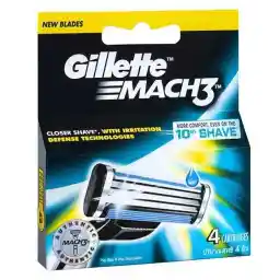 بسته 4 عددی یدک مچ تری | ژیلت