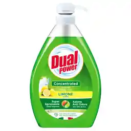 مایع ظرفشویی دوآل پاور مدل لیمویی حجم 1000 میلی لیتر