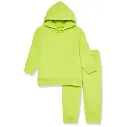 Amazon Essentials Unisex Kids and Toddlers’ Modern Sweat Set, Pack of 2