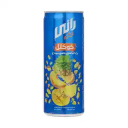 نوشیدنی کوکتل رانی حاوی تیکه های واقعی میوه - 240 میلی لیتر