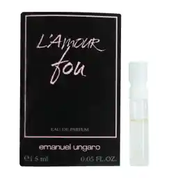 عطر جیبی زنانه امانویل اونگارو مدل L'Amour Fou Eau de Parfum حجم 1.5 میلی لیتر