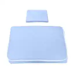 تشک مهمان ژینورا مدل یاسمین یک نفره سایز 90x190 سانتیمتر به همراه رو بالشی