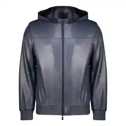 کاپشن مردانه چرم مشهد مدل k0626-030