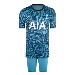 ست پیراهن شورت فوتبال سوم تاتنهام نایک | آبی/سرمه ای