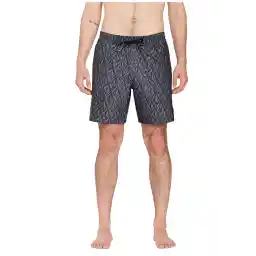 Siyah Erkek Kısa Şort Mayo A2512303_Volcom Fa J Hager 17 Blk