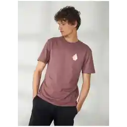 Kahve Bisiklet Yaka T-Shirt A3512313_Volcom Zenner Bsc T Bxb Ti