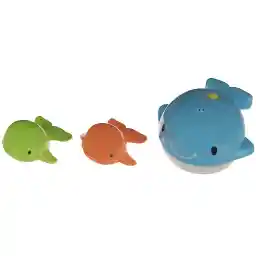 اسباب بازی حمام پلی گو مدل Happy Whale Family
