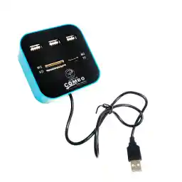 هاب 3 پورت USB و رم ریدر ایکس پی پروداکت مدل XP-HC836