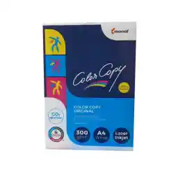 کاغذ A4 کالر کپی مدل 300 بسته 125 عددی