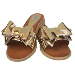 صندل زنانه نیکتا پاپیون طلایی