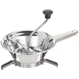 سبزی کوب دستی مولینکس کلاسیک از جنس استنلس استیل مدل کوچک آسیاب آسان پوره سوپ کمپوت قابل شستشو در ماشین ظرفشویی ساخت فرانسه A40106