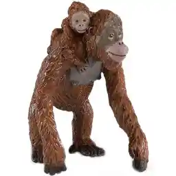 عروسک اورانگوتان و بچه سافاری کد 293529 سایز 1