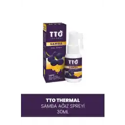 Tto Samba Ağız Spreyi 30 ml (SAMBUCUS PROPOLİS BAĞIŞIKLIK AĞIZ KOKUSU YARASI ÇAY AĞACI YAĞI)