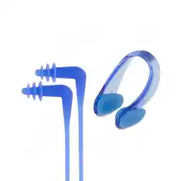 ست بینی گیر و گوش گیر بند دار شنا طرح اسپیدو ARY | آبی