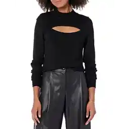 تاپ یقه یقه مدل Drop زنانه Isaac Cutout Rib