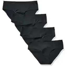 لباس زیر زنانه کشسان بدون درز Amazon Essentials، بسته 4 تایی