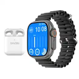 ساعت هوشمند هاینو تکو مدل GP5 به همراه هندزفری بی سیم ساعت هوشمند هاینو تکو مدل GP5 به همراه هندزفری بی سیم