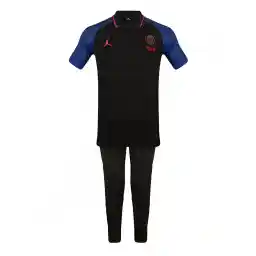 ست پولوشرت شلوار فوتبال هتلی پاری سن ژرمن ایرجردن | مشکی/قرمز