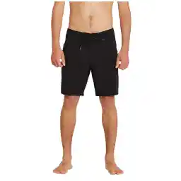 Siyah Erkek Kısa Şort Mayo A0812122_Volcom Lido Solid Mod 18 B