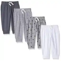 شلوارهای کشویی دخترانه نوزادی Amazon Essentials، چند بسته